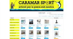 Desktop Screenshot of caramarsport.it